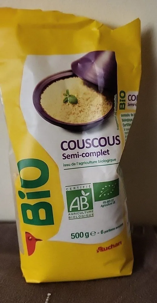 Couscous semi-complet