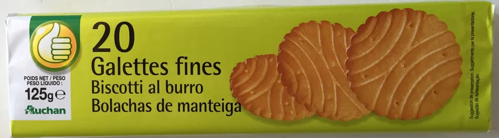 20 Galettes fines