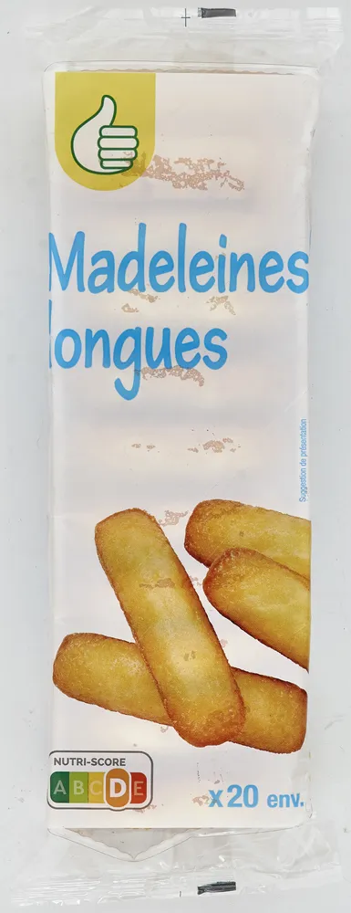 Madeleines longues