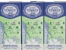 Lait Uht 1/2 ecreme Petit Vendeen brick