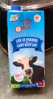Lait demi-écrémé Cant'Avey'Lot UHT
