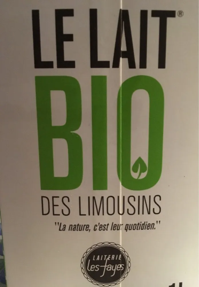 Le lait bio des Limousins