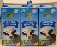 Lait 1 / 2 écrémé, La Vallée Du Lot 6x1l