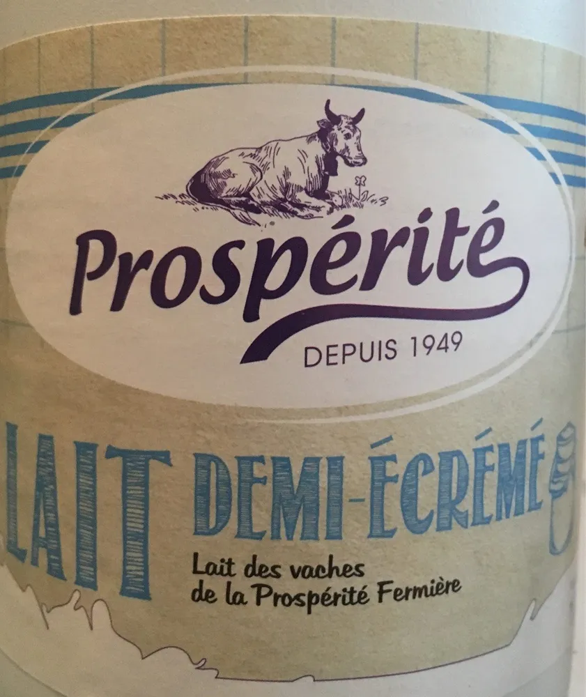 Lait Demi Ecreme