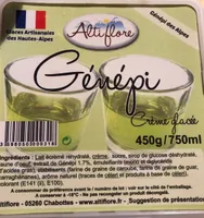 Crème glacée Génépi