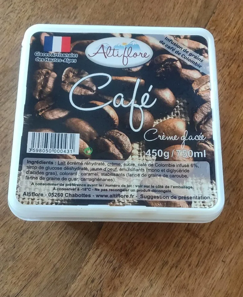 crème glacée glacée