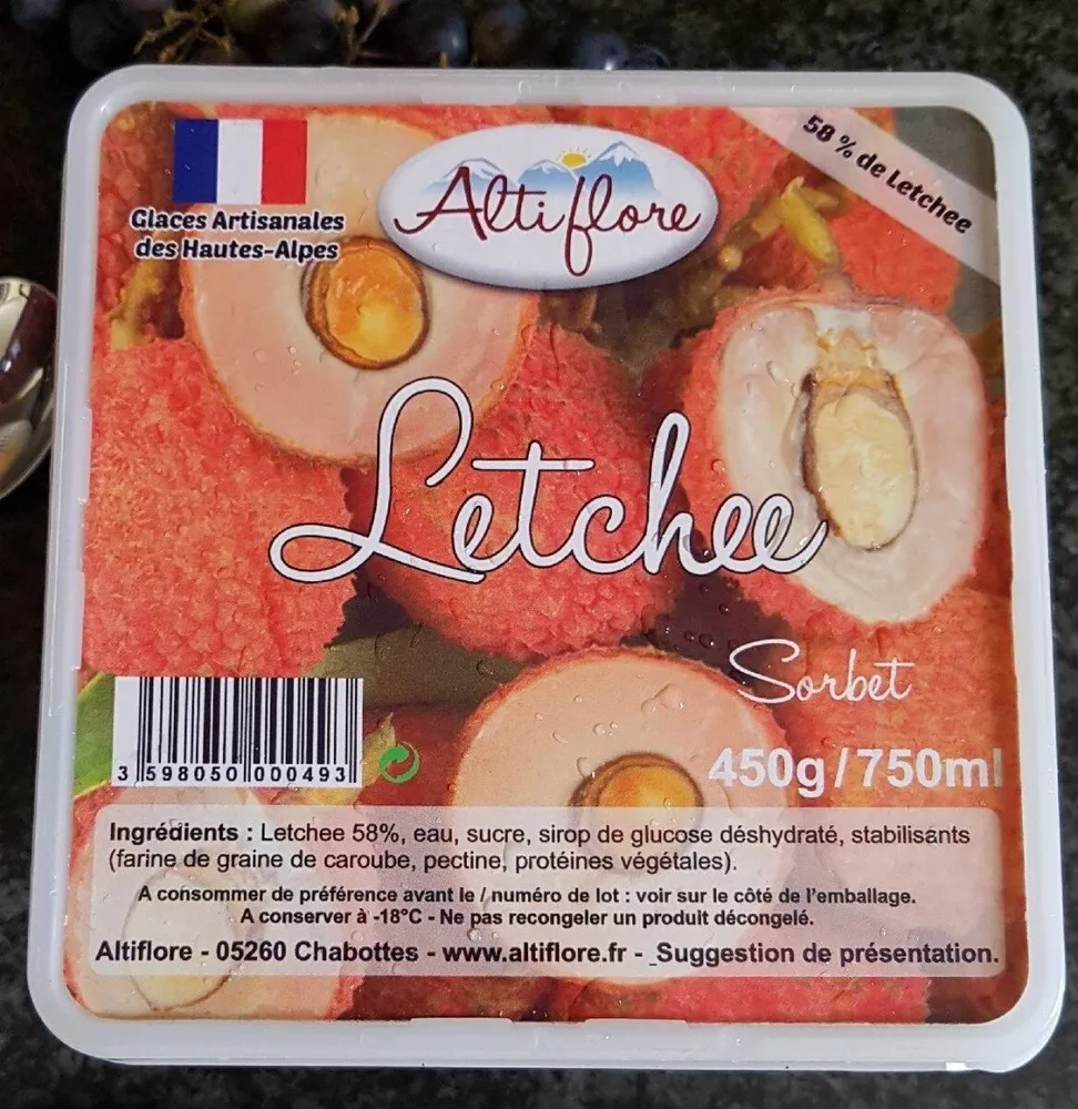 Sorbet letchee