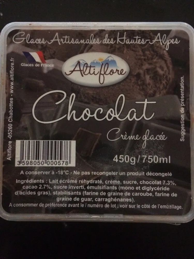 Glace chocolat