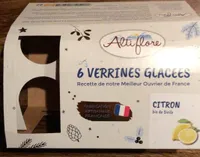Verrines glacées citron