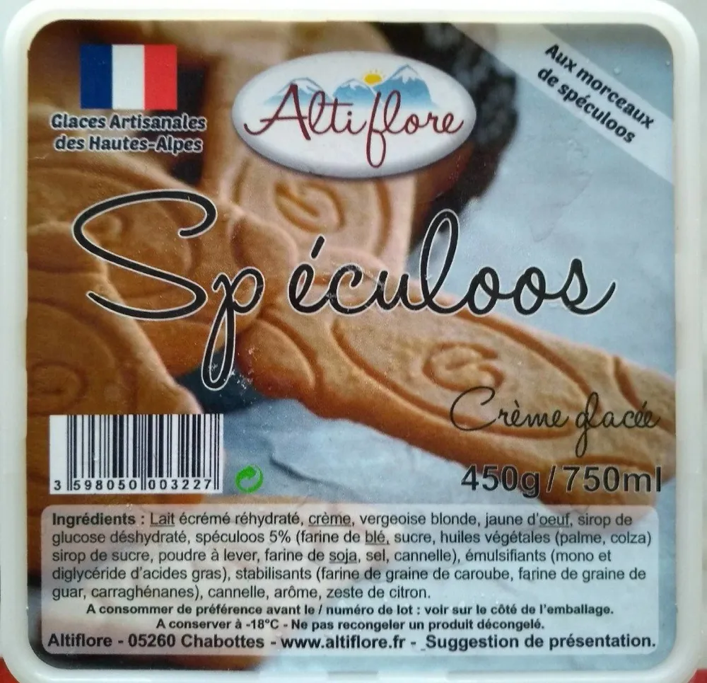 Crème glacée Spéculos
