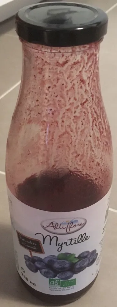 Jus de myrtille