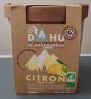 Glace au citron de Sicile Dahu bio
