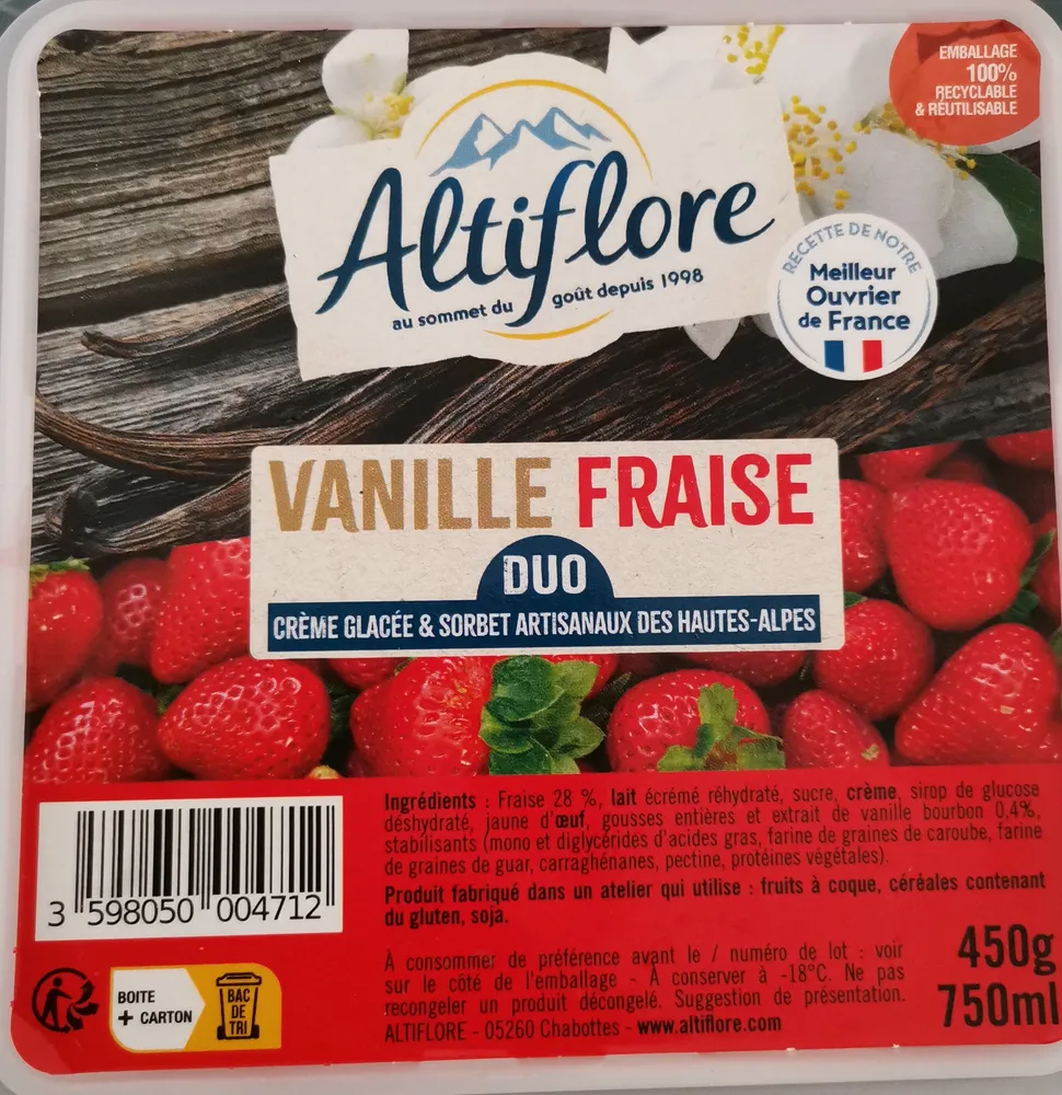 Vanille Fraise