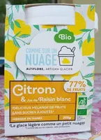 Comme sur un nuage Citron & Jus de Raisin blanc