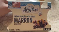 Creme galcee artisanale Marron d’Aubenas