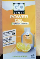 Go Sport Power gel citron