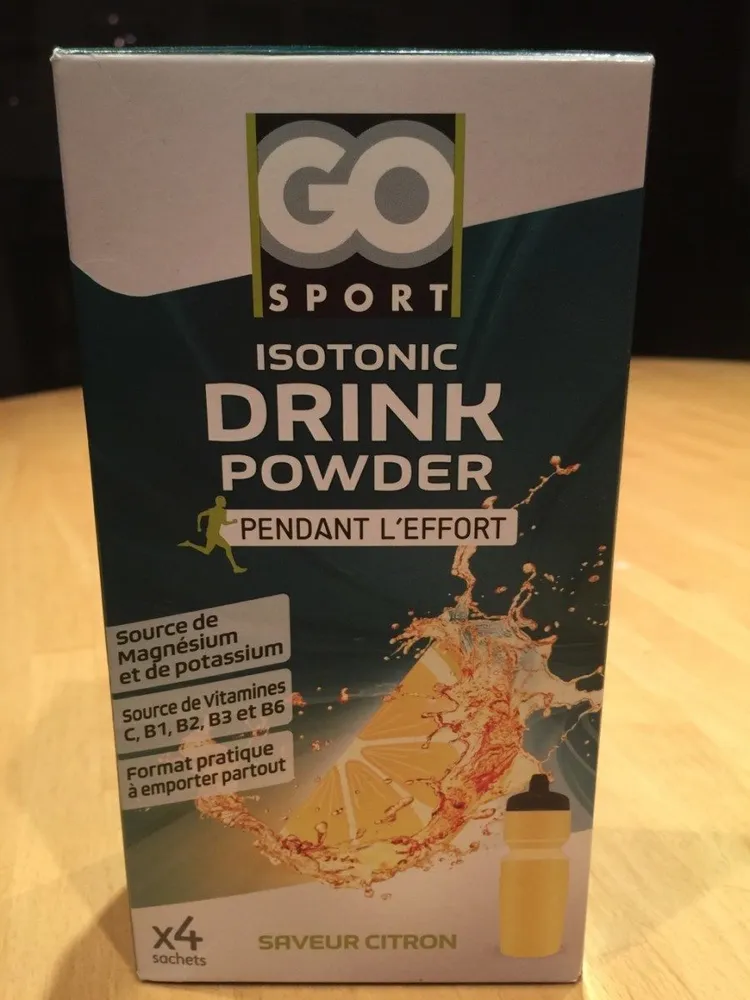 Isotonic drink powder
