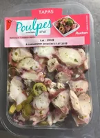 Poulpes marinés à l'ail