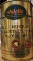 Le Bloc de Foie Gras de Canard du Sud-Ouest avec Morceaux