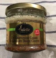 LES GRATTONS DE CANARD À L'ÉCHALOTE DOUCE CONFITE