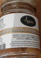 Le confit d'émincés d'oignons au monbazillac