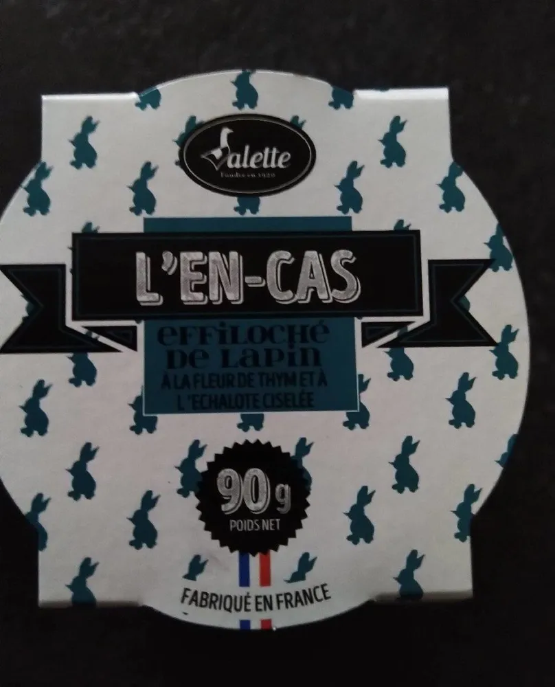 L'en cas, effiloché de lapin