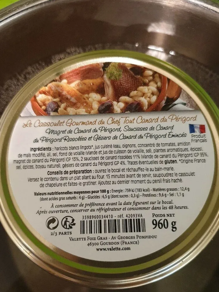 Cassoulet Gourmand