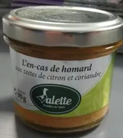 L'en-cas de homard aux zestes de citron et coriandre