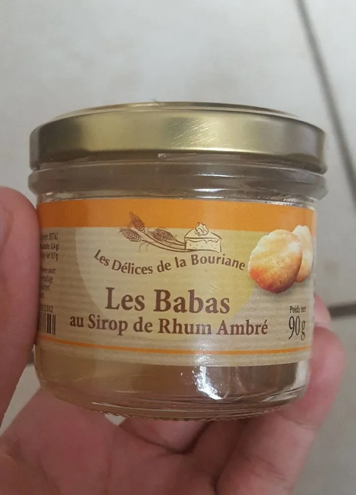 Les babas au sirop de rhum ambré