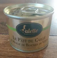 Le pâté de caille au muscat de beaumes de Venise