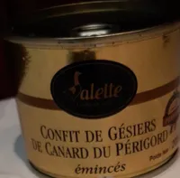 Confit de gésiers de canard du Périgord