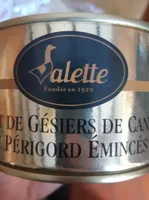 Confit de gésiers de canard du Périgord émincés