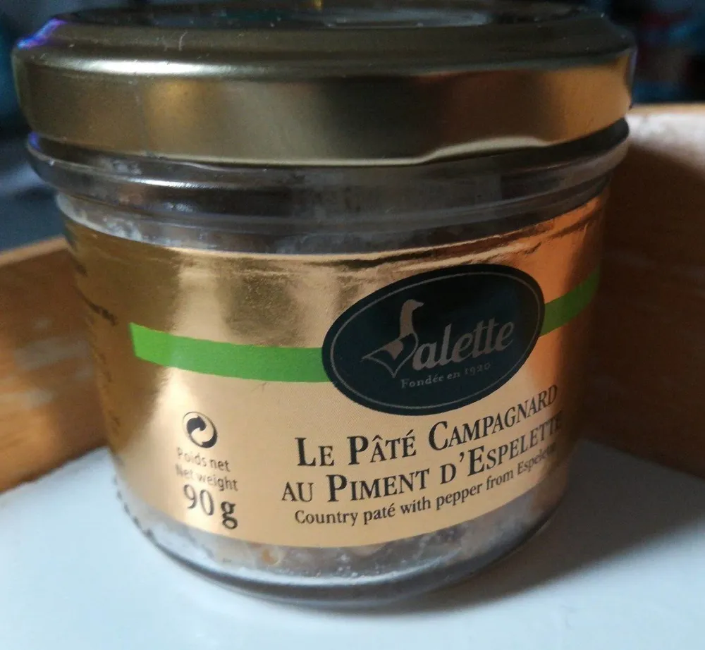 Le pâté campagnard au piment d'Espelette