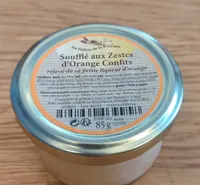 Soufflé aux zestes d'orange confits