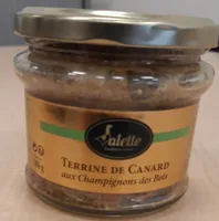 Terrine de canard aux champignons des bois