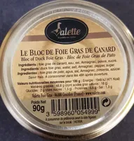Bloc de foie gras de canard