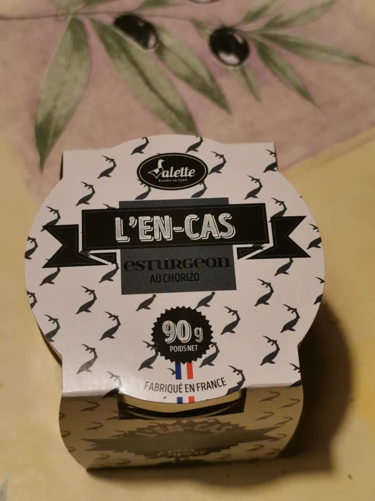 L'En-Cas (esturgeon au chorizo