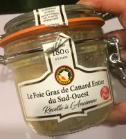 Le foie gras de canard entier du sud-ouest