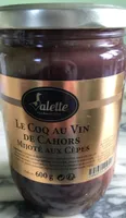 Le coq au vin de Cahors mijoté aux cepes