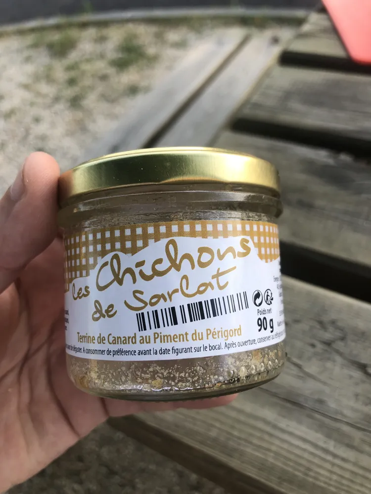 Terrine de canard au piment du Périgord