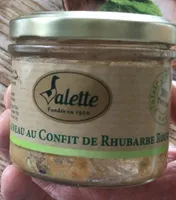 Terrine d’agneau au confit de rhubarbe bio