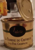 La terrine de chevreuil à la fine champagne