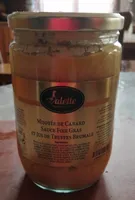 Mijotée de canard sauce foie gras et jus de truffes brumale