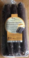 Cigarette Chocolat aromatisée à l’orange