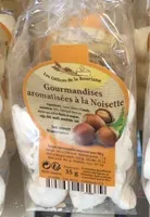 Gourmandises aromatiseesà la noisette