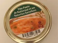 Fine puree de butternut et ses noisettes torreifies