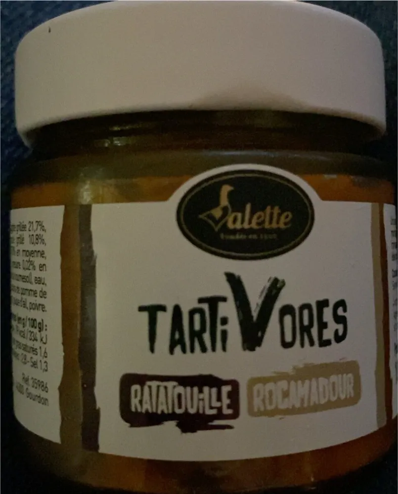 TARTIVORES Ratatouille-Rocamadour