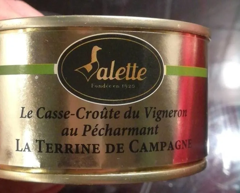 La terrine de campagne, le casse-croûte du vigneron au