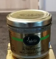 Rustique de canard confit