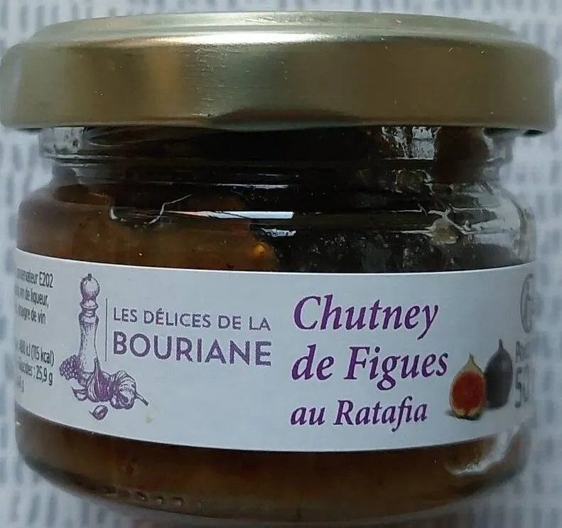 Chutney de figues au Ratafia